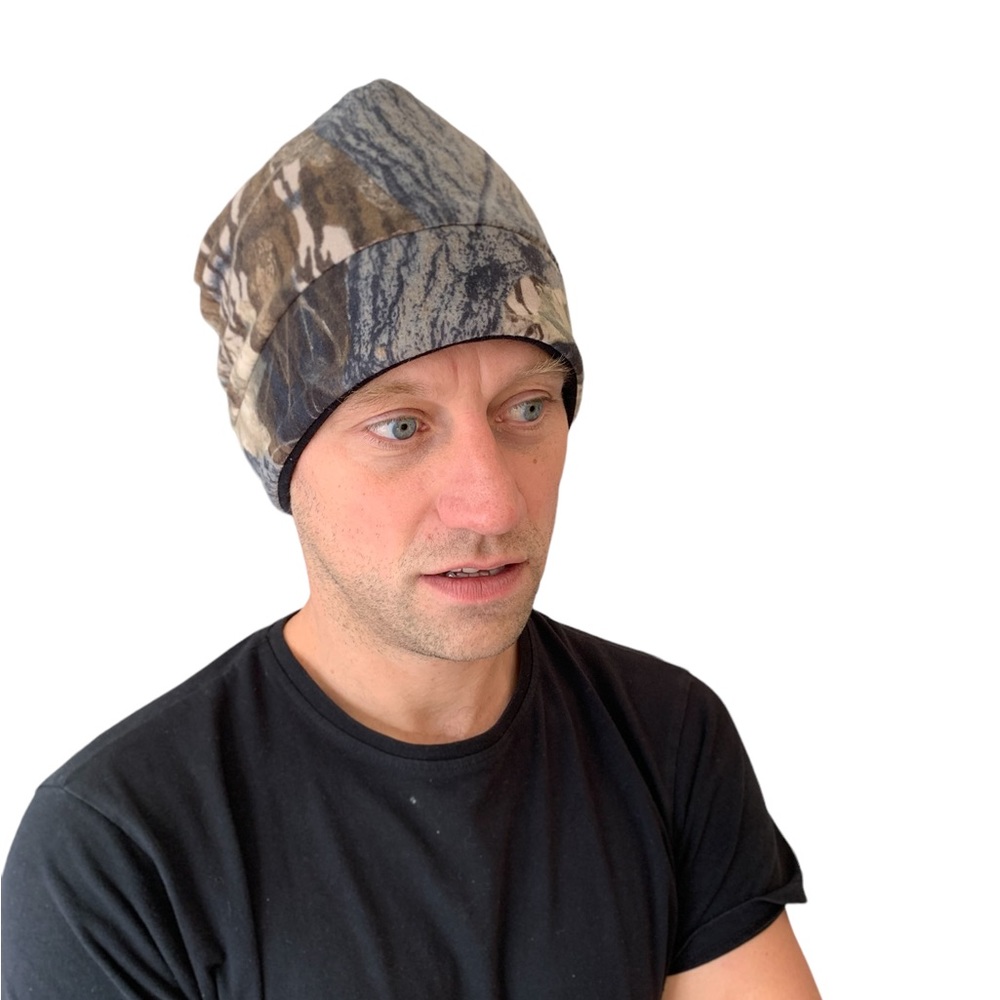 Due North Camouflage Fleece Beanie Hunting Hat NWOT
